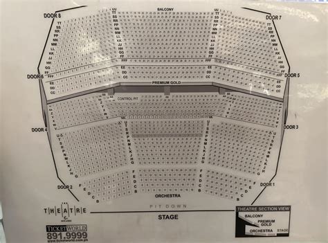 solaire theatre seat plan